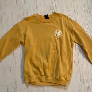 Yellow Obey sweater